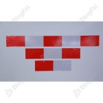 Barrier and Fence Strips - PVC Self-adhesive Reflective Strips For Barrier