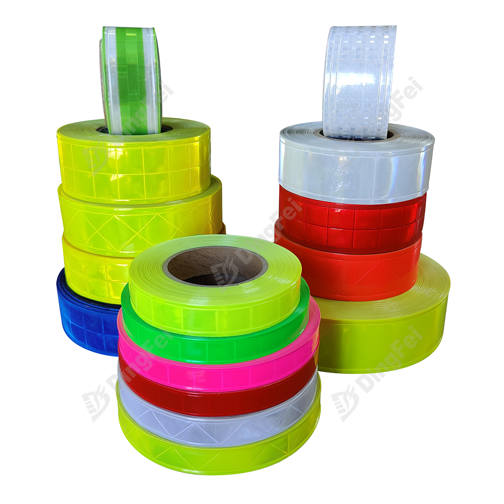 PVC Prismatic Reflective Strips/ Tapes for Clothing and Bags ...