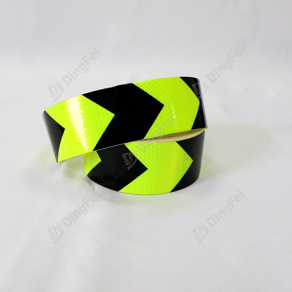 Stickers Strip Roll Safety Warning Reflective Sticker Reflector Protective  Tape/