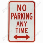 Reflective Aluminum Sign - Aluminum Printable Reflective Street Stop Reserved No Parking Traffic Sign Board