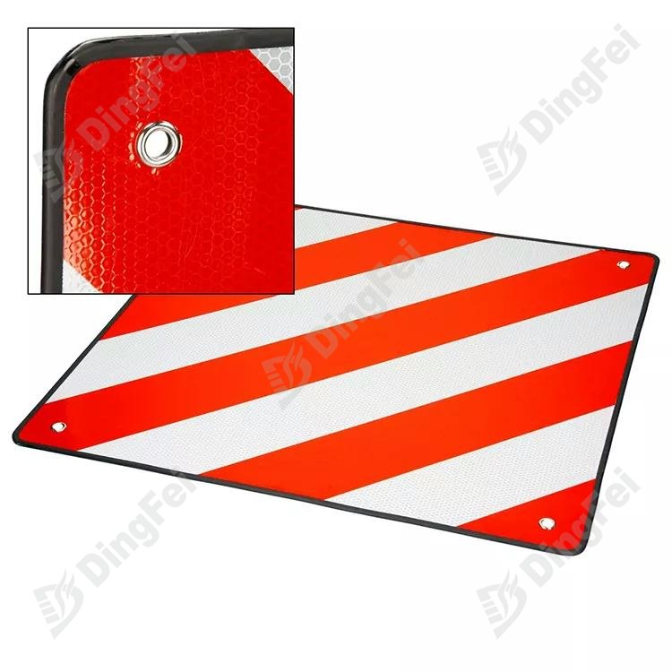 Aluminium Reflective Rear Warning Plate For Spain And Italy | Prismatic ...