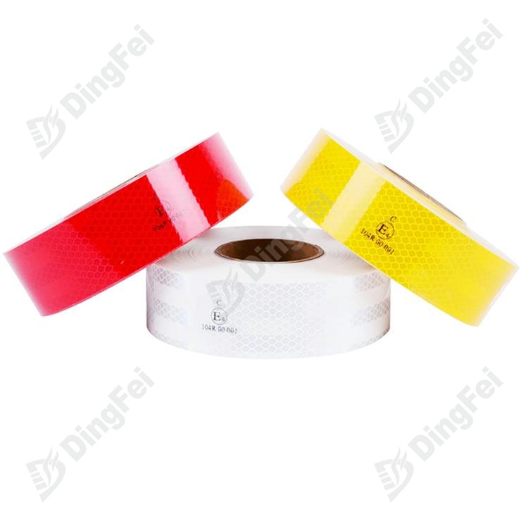 ECE R 104 Reflective Self Adhesive Tape | Prismatic reflective film ...
