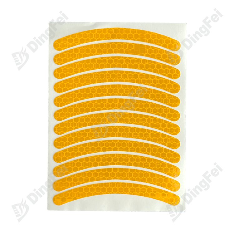 PVC Material Custom Color Reflective Vinyl Stickers | Prismatic ...