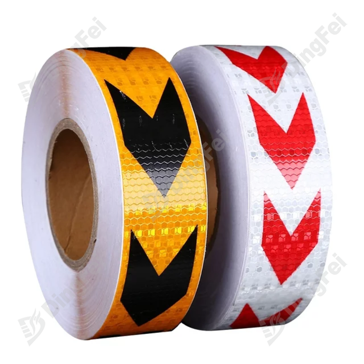 Reflective Caution Tape | Prismatic reflective film, PVC cone sleeve ...