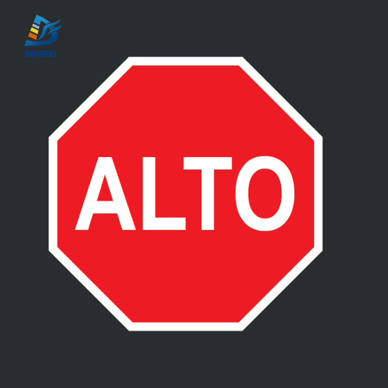ALTO Reflective Floor Sticker | Prismatic reflective film, PVC cone ...